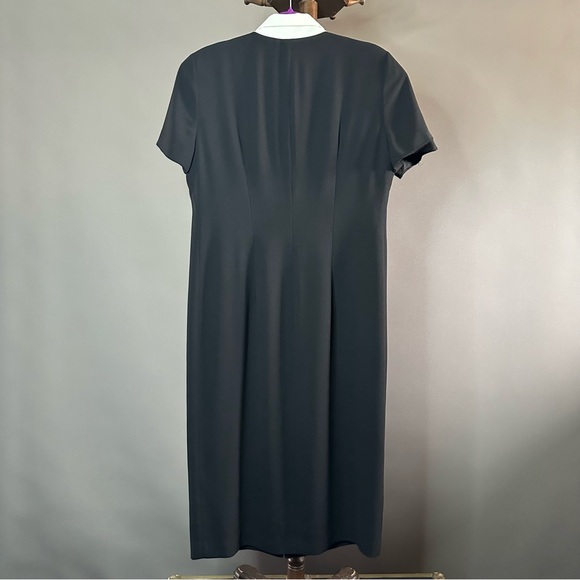 Vintage Jones New York Dress White Collar Button down - Picture 4 of 7